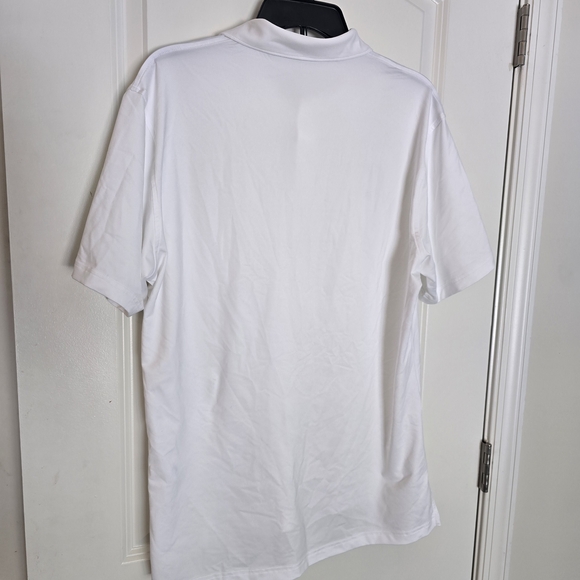 Peter Millar Summer Comfort Solid Performance Polo White Crown Sport - Picture 5 of 10